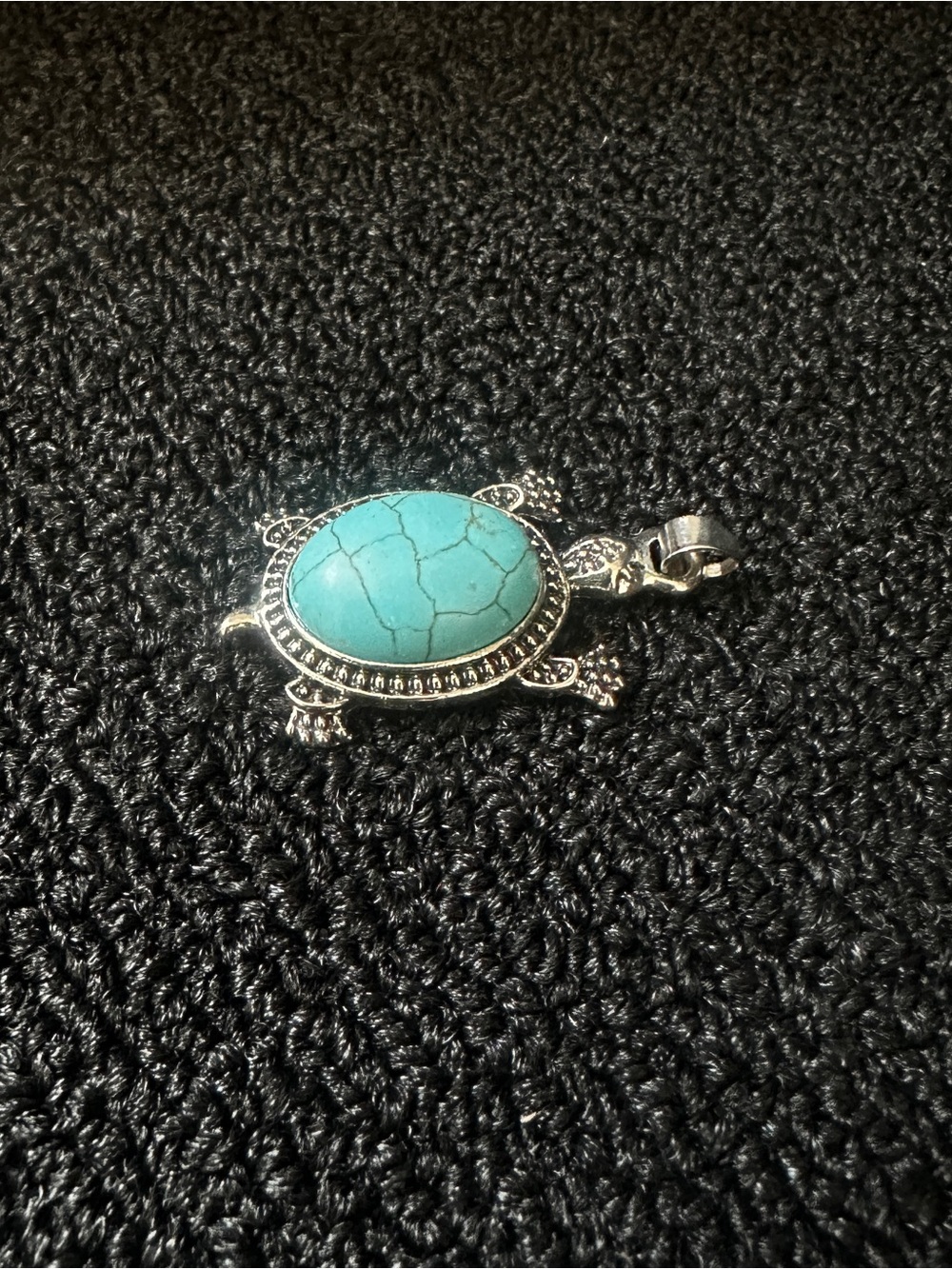 Turquoise Sea Turtle Charm